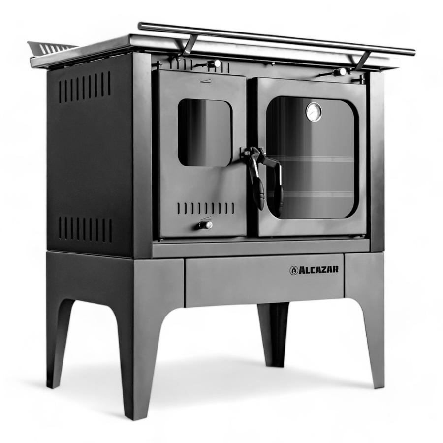 Combo Cocina Alcázar S800 Con Kit Acero 5