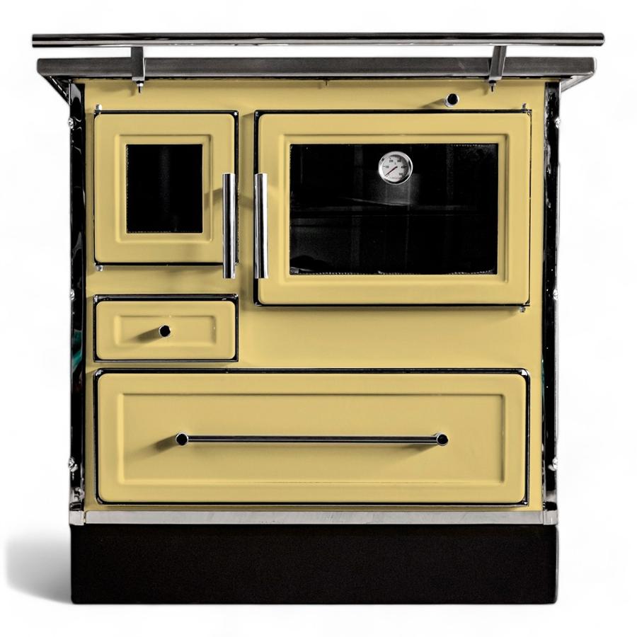 Cocina Leña Alcázar 82X56 Mueble Mz Con Kit 5