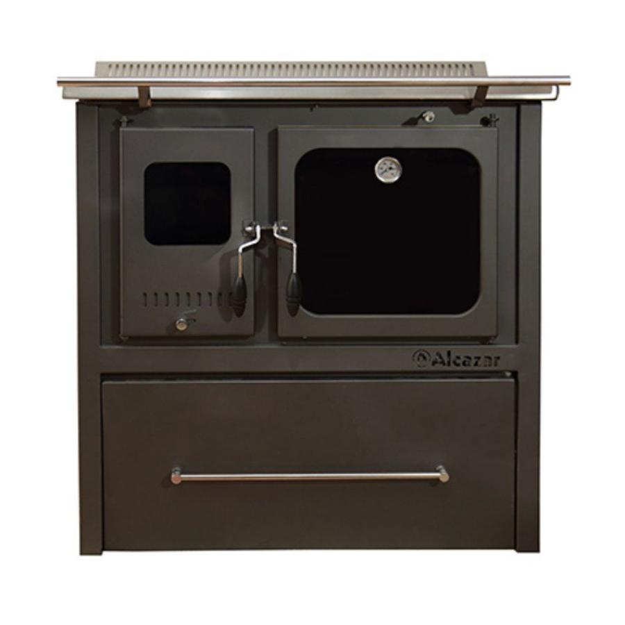 Cocina Combustión Lenta Alcazar M 90 + Kit