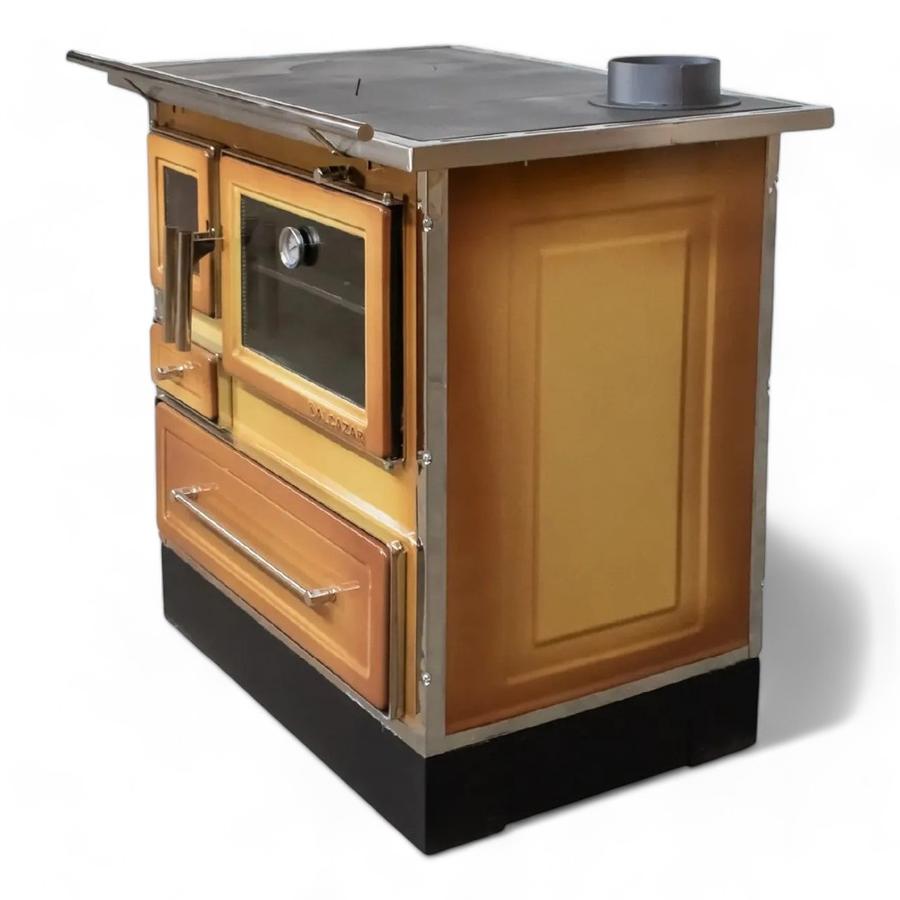 Cocina Leña Alcázar 82X56 Mueble Mz Con Kit 5