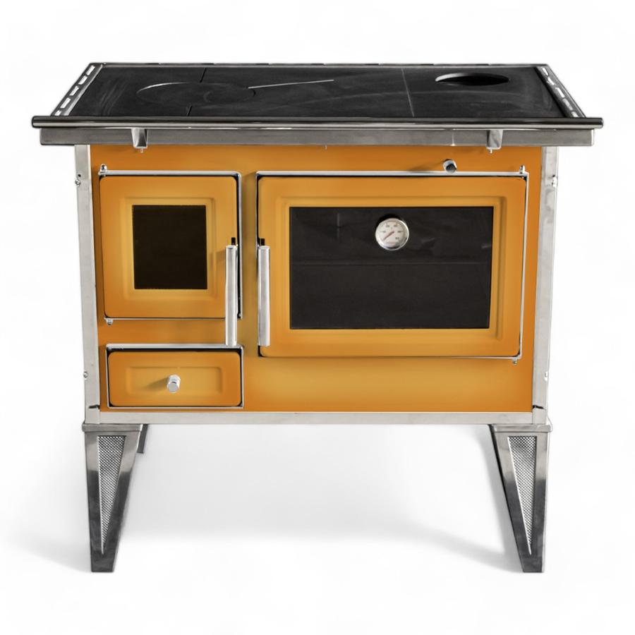 Cocina Leña Alcázar 82X56 L80 Con Kit Caño 5