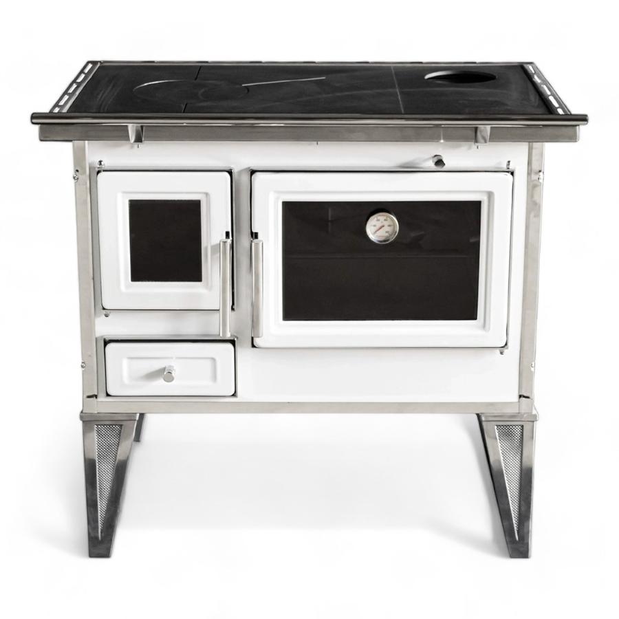 Cocina Leña Alcázar 92X62 L90 Con Kit Caño 6