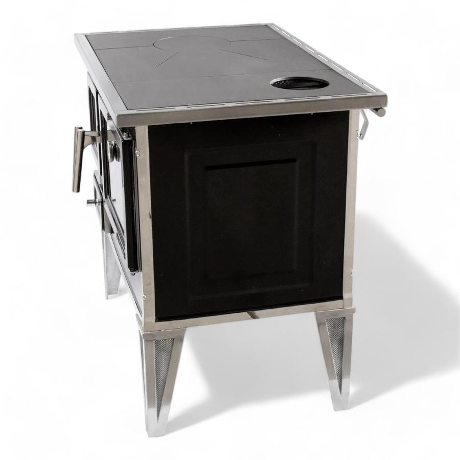 Cocina Leña Alcázar 92X62 L90 Con Kit Caño 6
