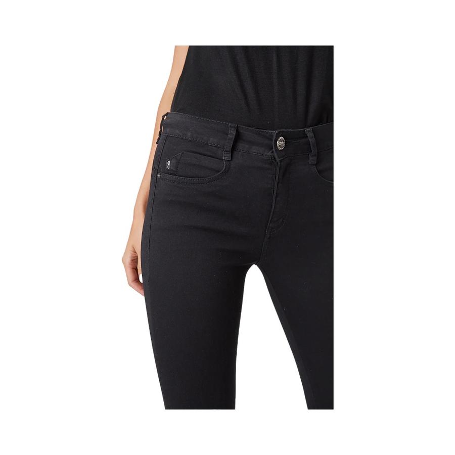 Jeans Mujer Amalia Jeans 2730 Tiro Alto Pitillo Negro