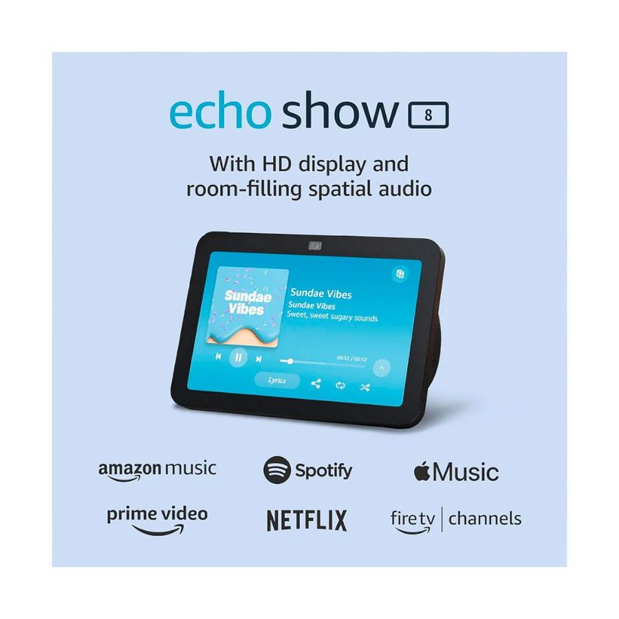 Amazon Echo Show 8 3ra Generación Negro