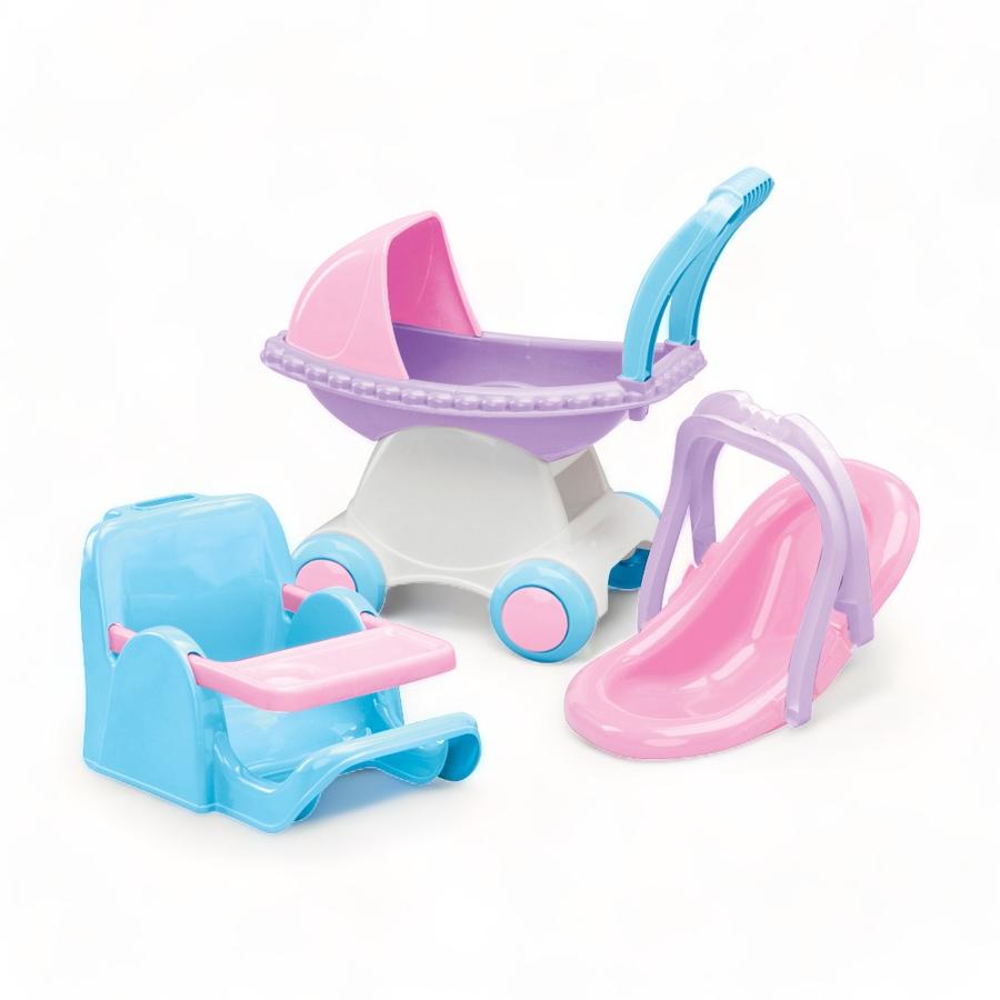 Coche 3 En 1 Rosa Ap20980