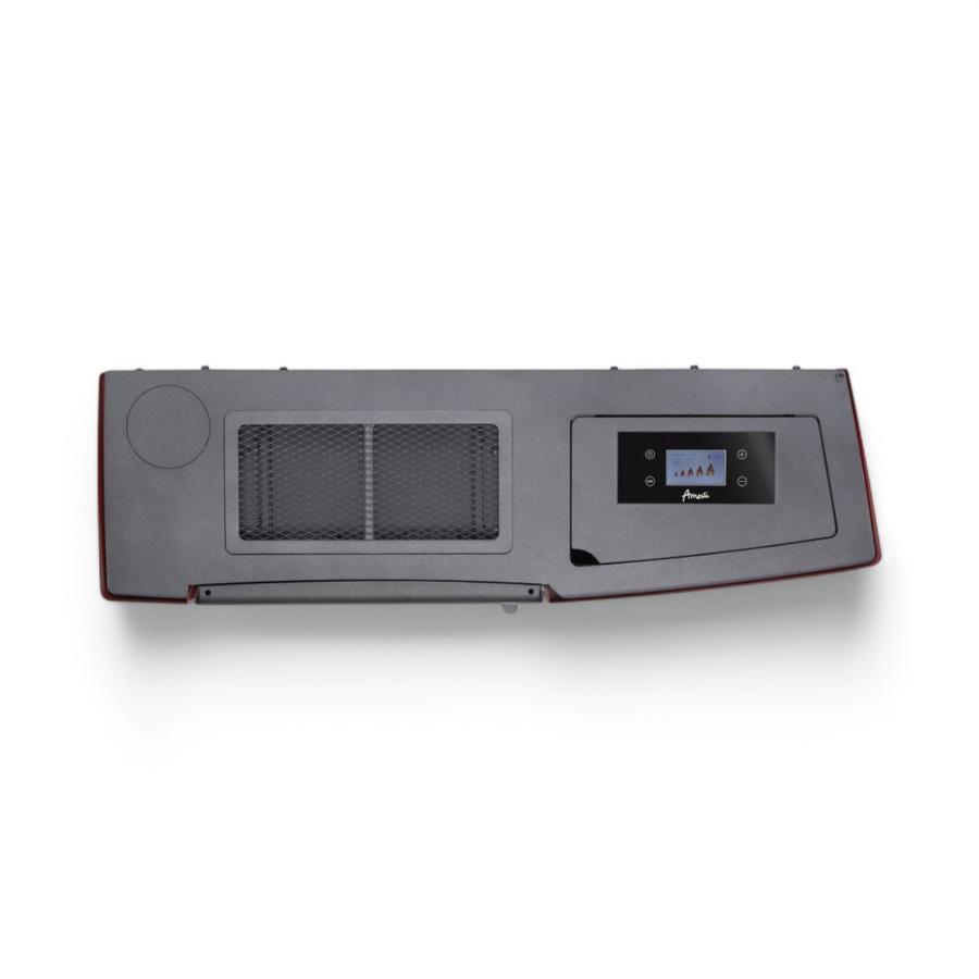Estufa a Pellet Amesti Slim 9000 Rojo