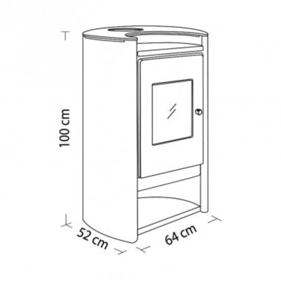 Calefactor Amesti Rondo Boiler 500