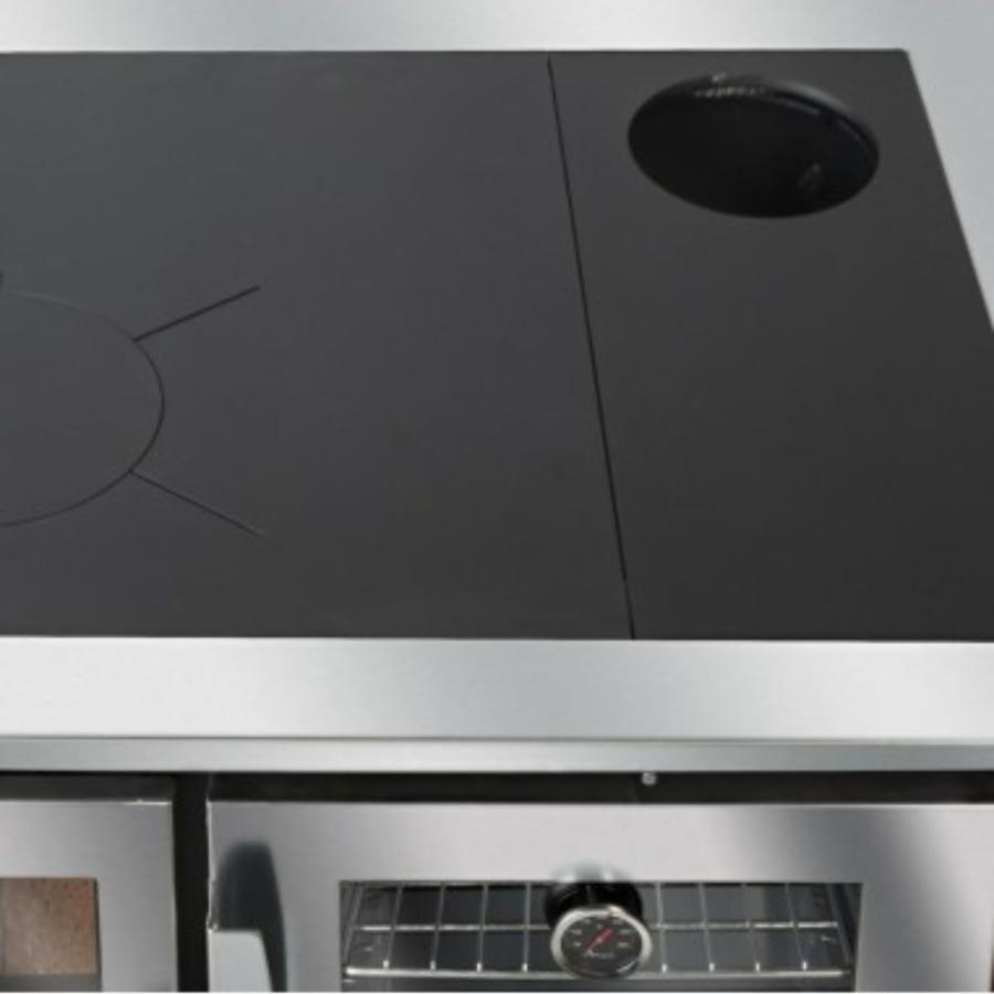 Cocina A Leñan Amesti Allegra Negra