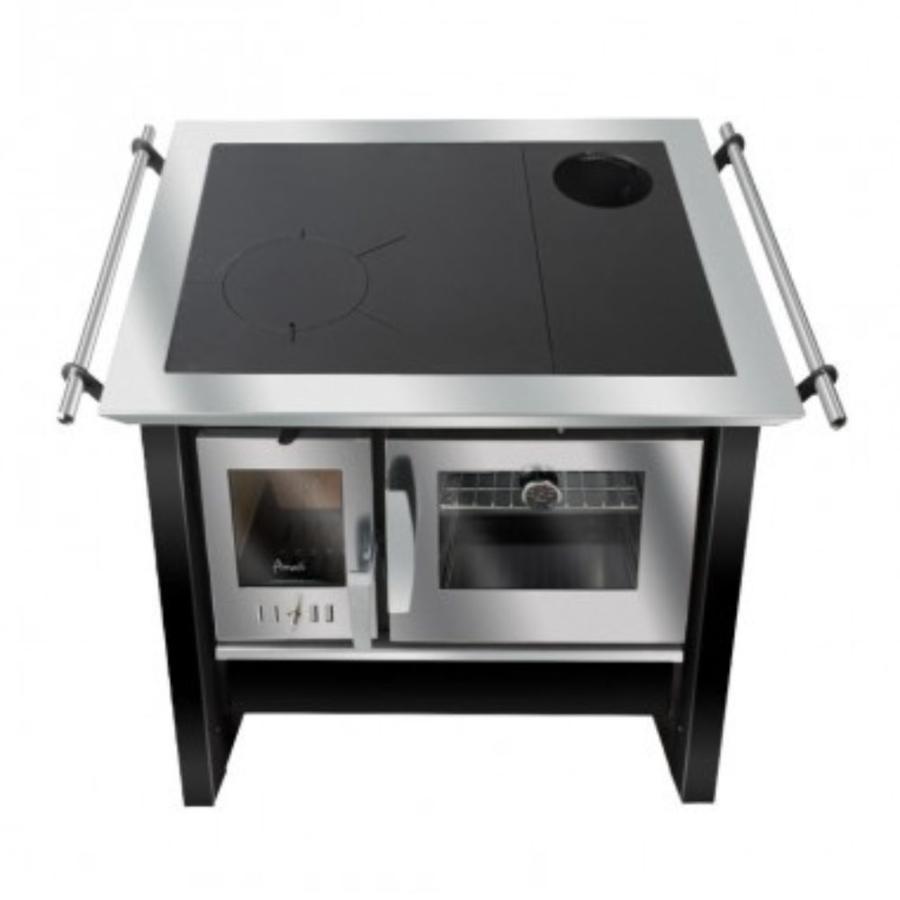 Cocina A Leñan Amesti Allegra Negra