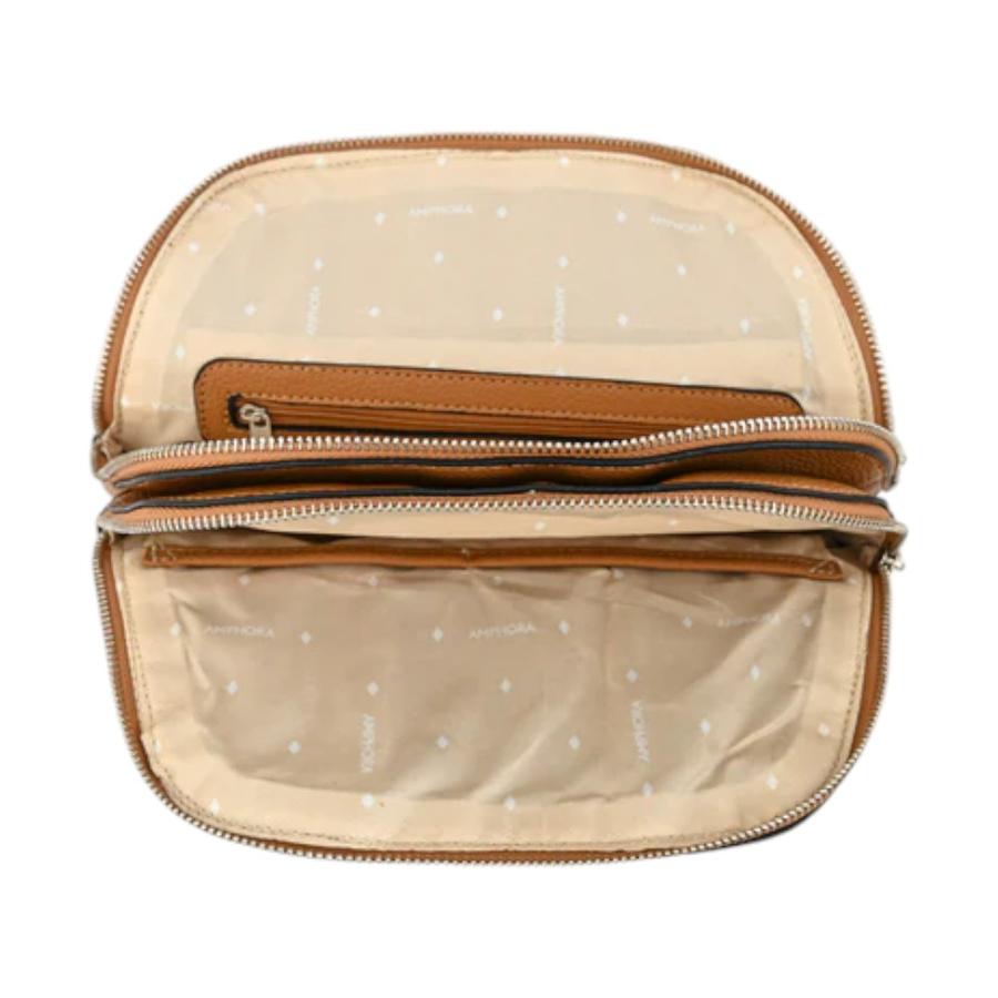 Mochila Grande Mujer Amphora Jesse Camel