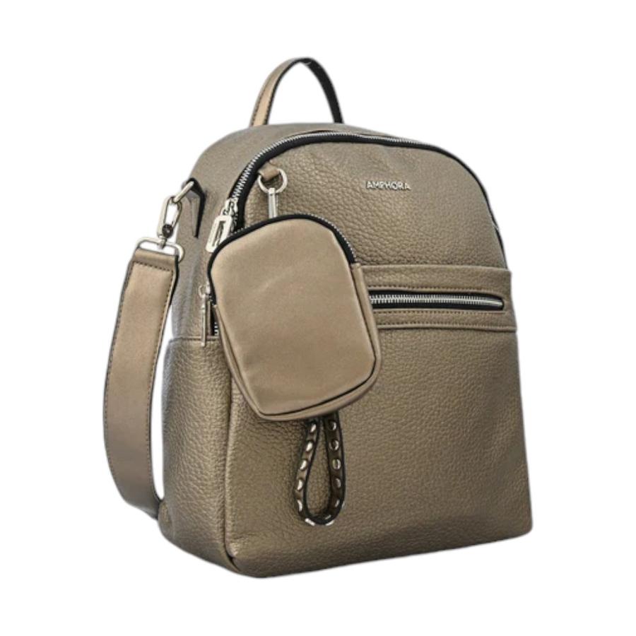 Mochila amphora plateada on sale