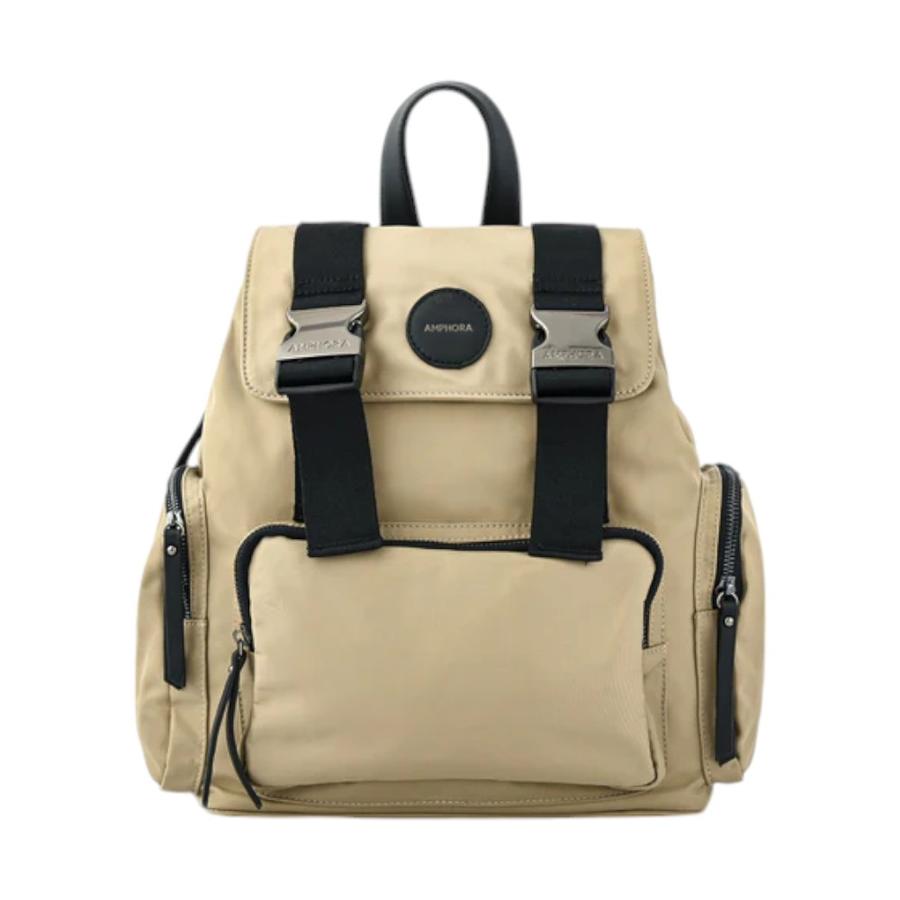 Mochila Grande Mujer Amphora Ferni Beige