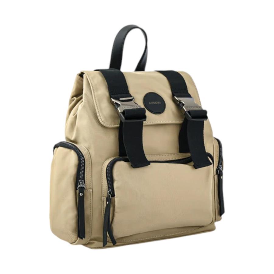 Mochila Grande Mujer Amphora Ferni Beige