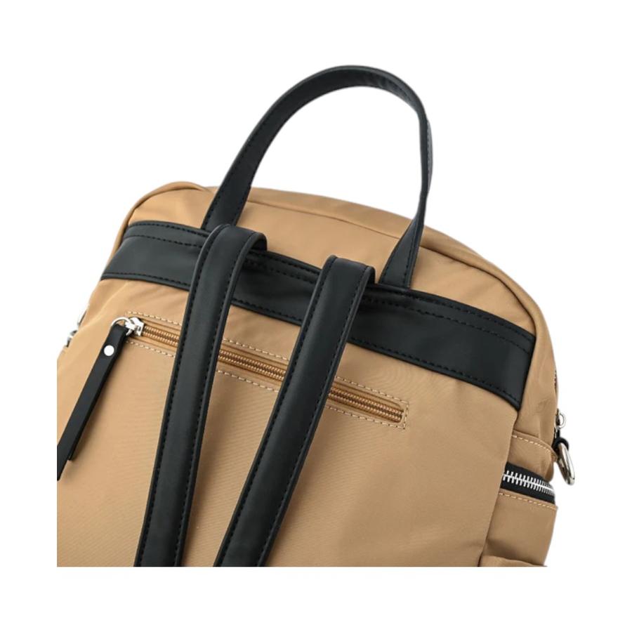 Mochila Mediana Mujer Amphora Naty Beige