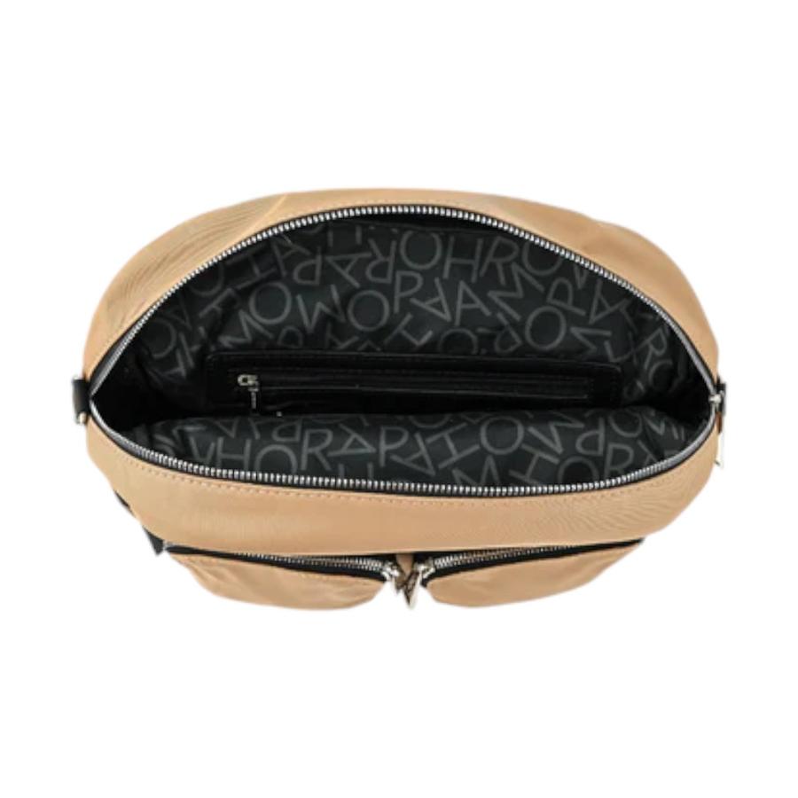 Mochila Mediana Mujer Amphora Naty Beige