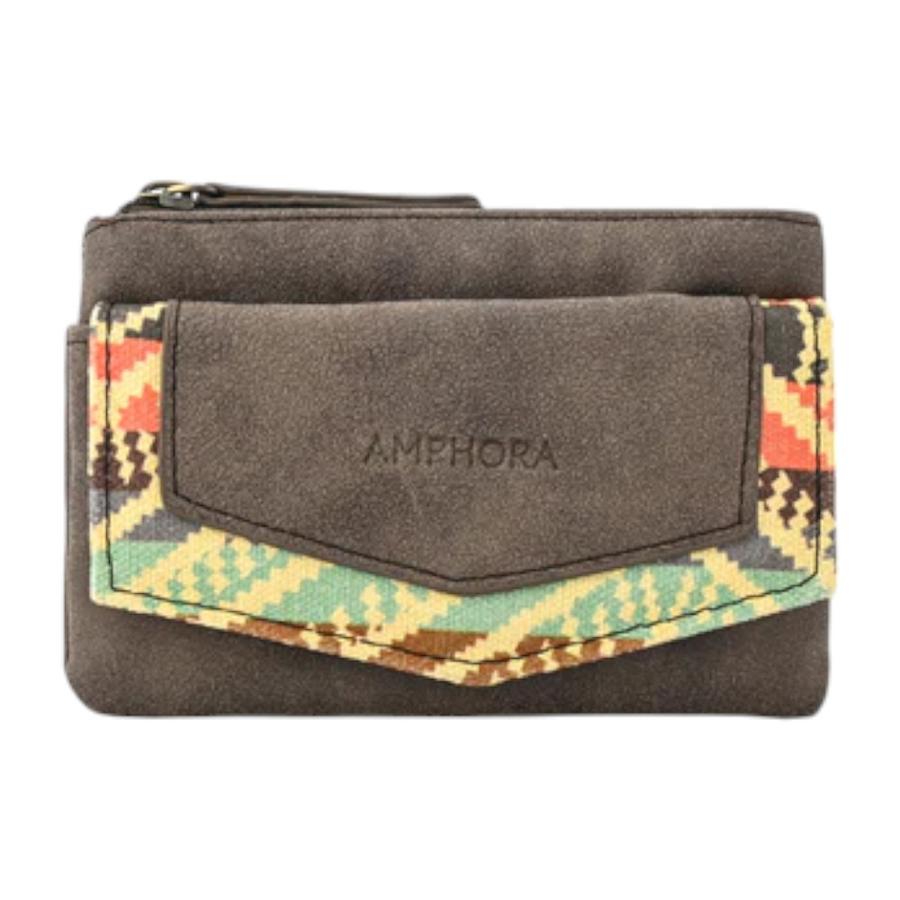 Monedero Mujer Amphora Calvin Cafe Oscuro