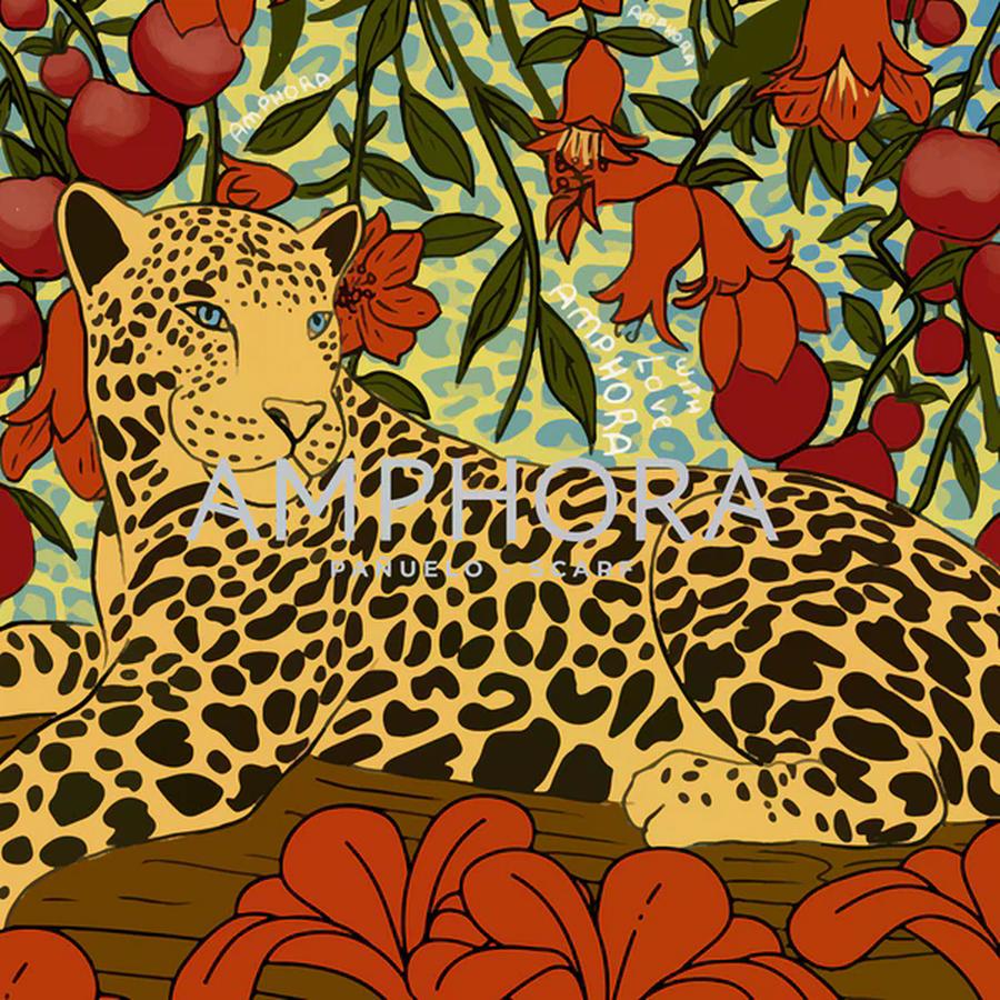 Pañuelo Grande Mujer Amphora Jungle Multicolor