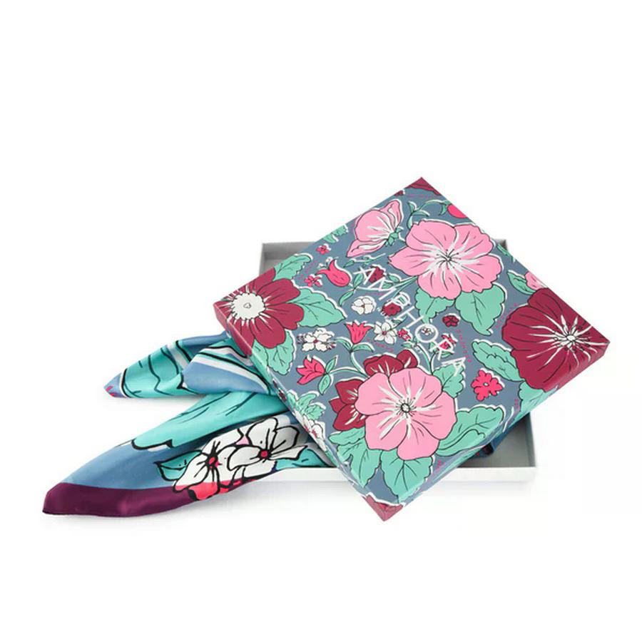 Pañuelo Grande Mujer Amphora Narcisa Denim Multicolor
