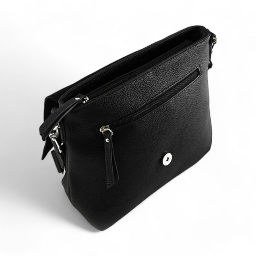 Cartera Mujer Amphora Bandolera Ankara Negro