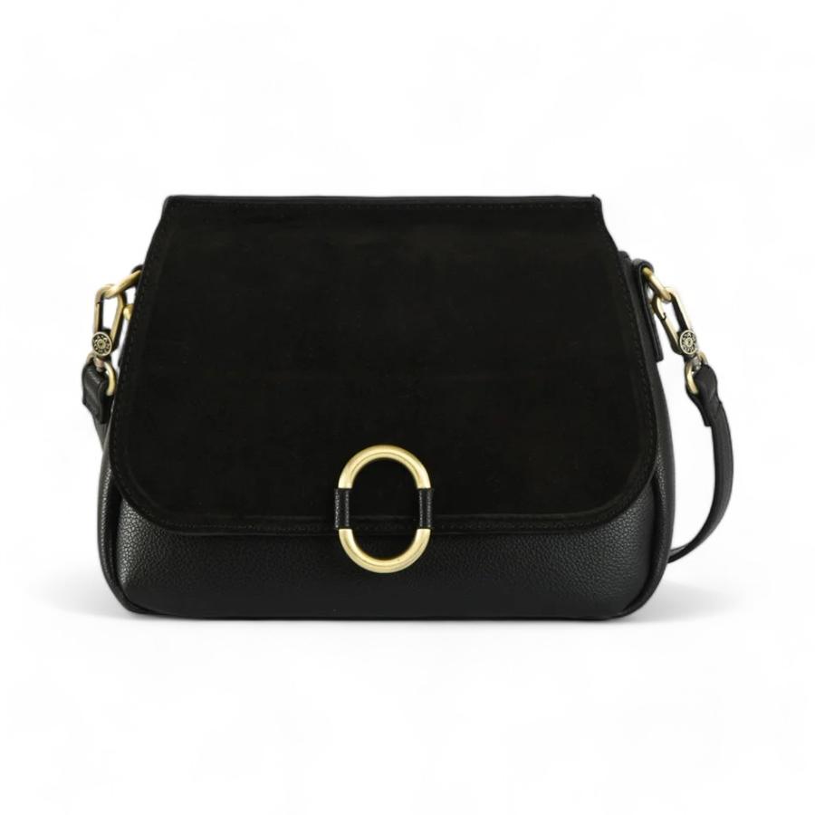 Cartera Bandolera Mujer Amphora Dubois Pequeña Negro