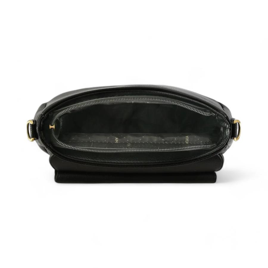 Cartera Bandolera Mujer Amphora Dubois Pequeña Negro