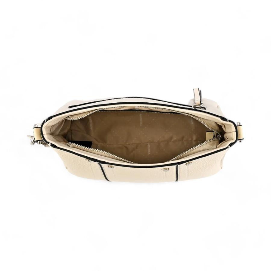 Cartera Bandolera Pequeña Mujer Amphora Leroy Blanco