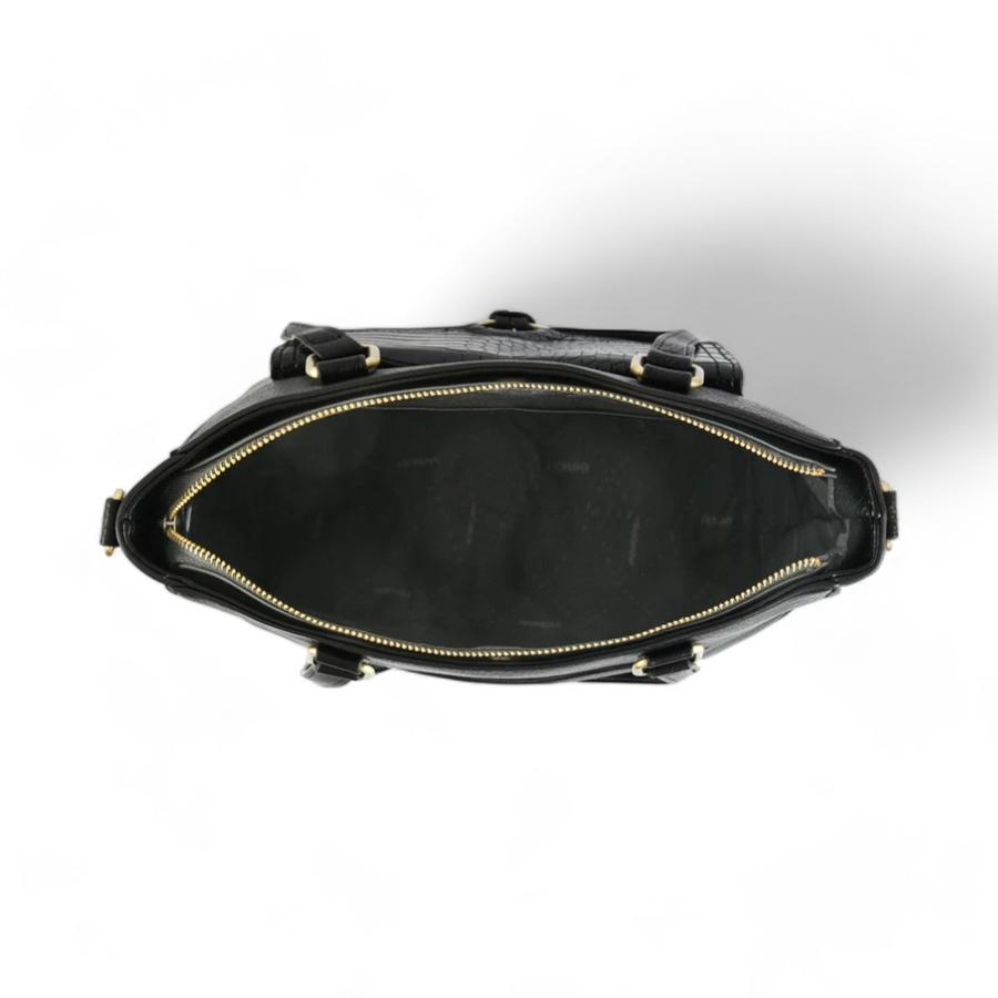 Cartera Mediana Mujer Amphora Dos asas Lya Negro