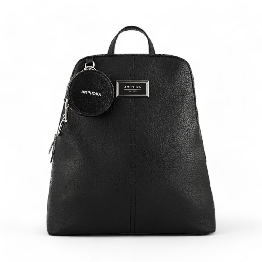 Mochila Mujer Amphora Girard Mediana Negro