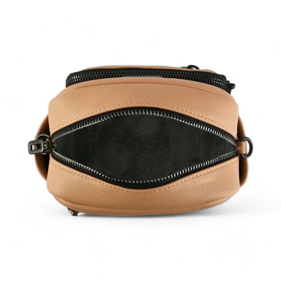 Cartera Bandolera Pequeña Mujer Amphora Lambert Beige