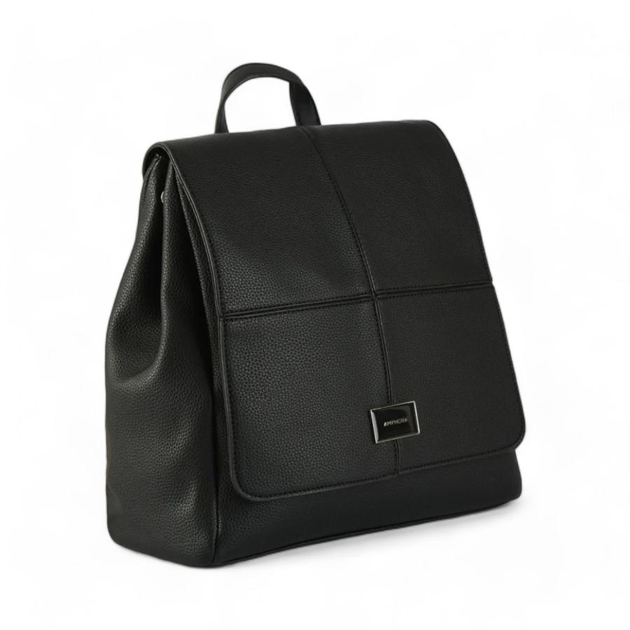 Mochila Mujer Amphora Dupont Mediana Negro