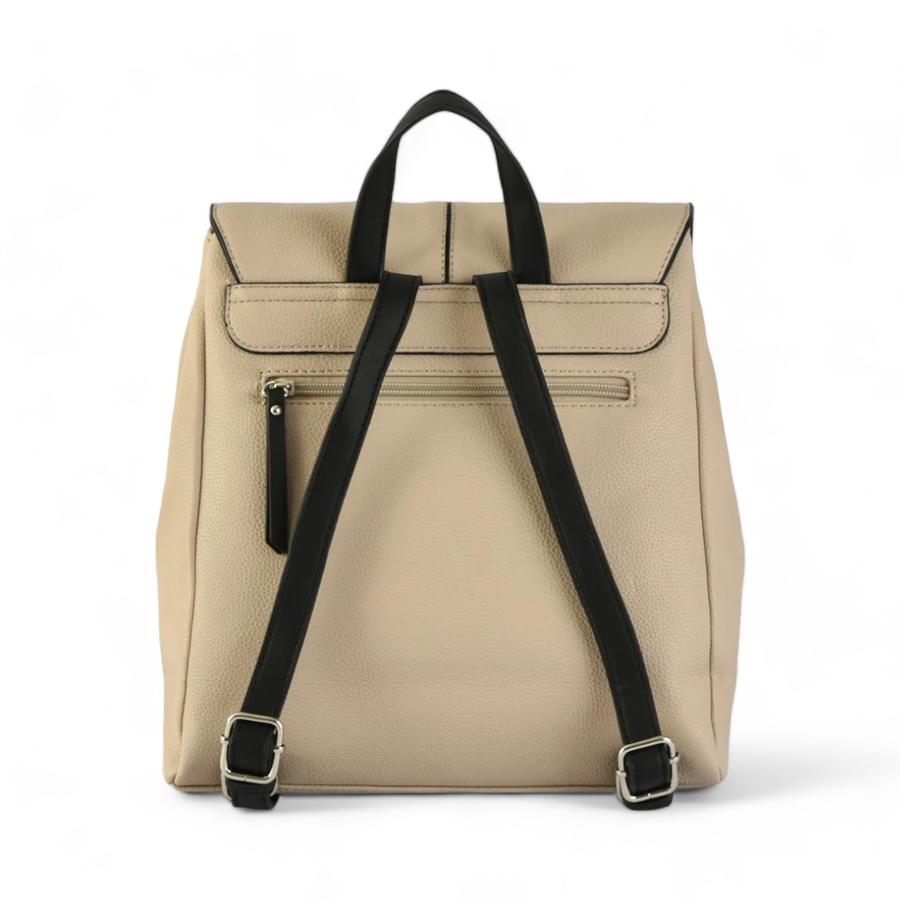 Mochila Mujer Amphora Dupont Mediana Beige