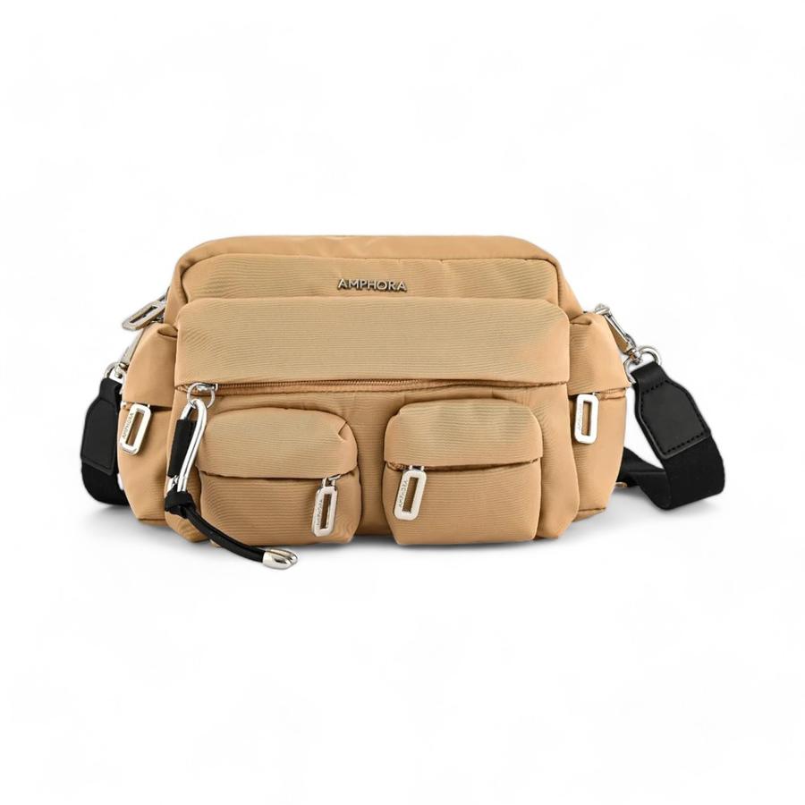 Cartera Mujer Amphora Bandolera Berta Beige