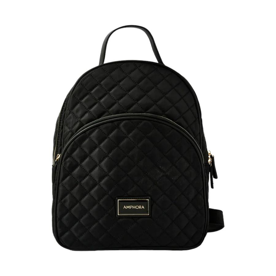Mochila Portanotebook Mujer Boggie Amphora Negro