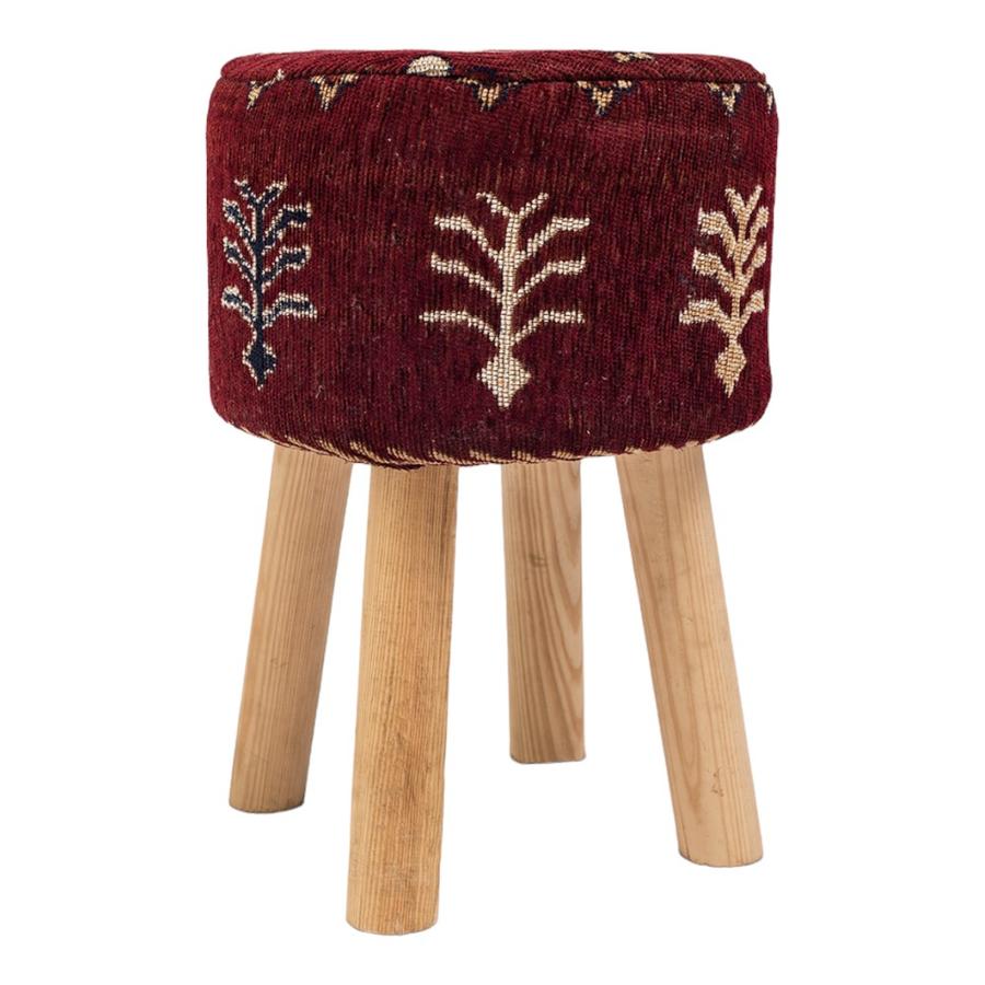 Taburete Jacquard 30x40 Cm Anapurna Rac-1 Burdeo