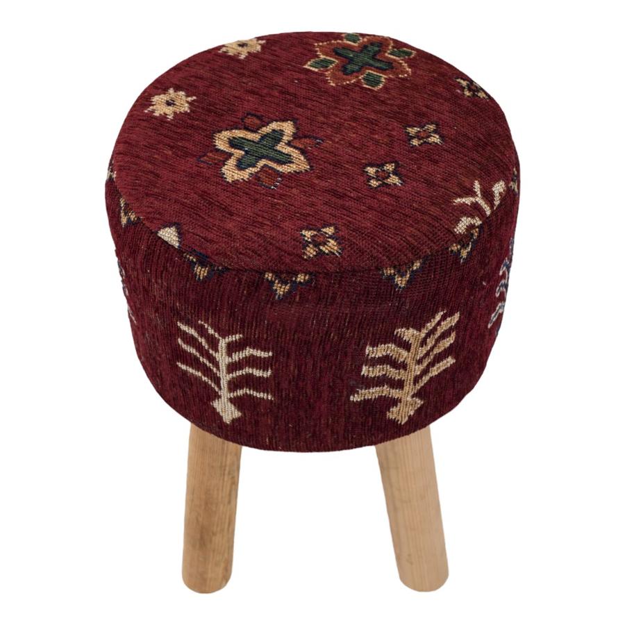 Taburete Jacquard 30x40 Cm Anapurna Rac-1 Burdeo