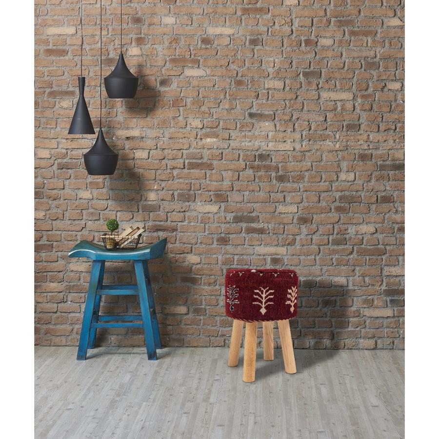 Taburete Jacquard 30x40 Cm Anapurna Rac-1 Burdeo