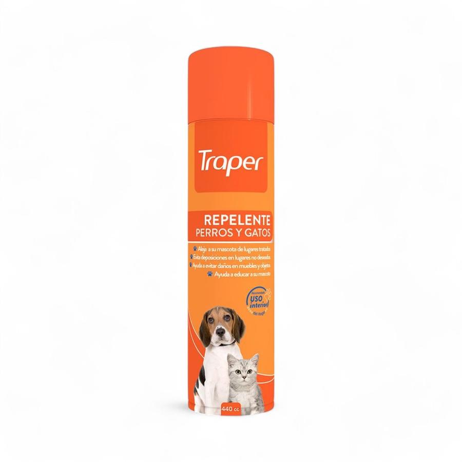 Repelente Para Mascotas Traper Uso Interior 440CC