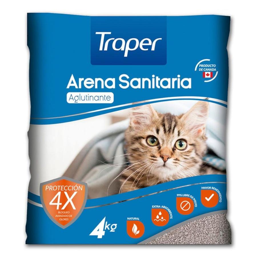 Arena Sanitaria Aglutinante 4kg Traper