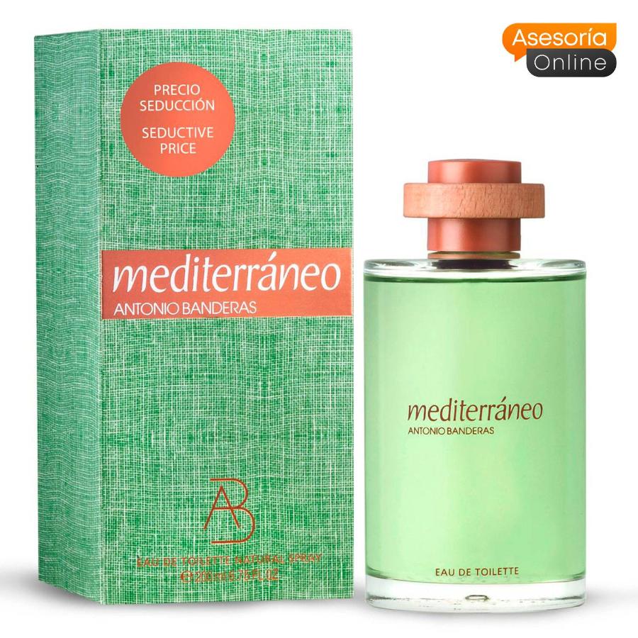 Perfume Antonio Banderas Mediterráneo Hombre EDT 200Ml
