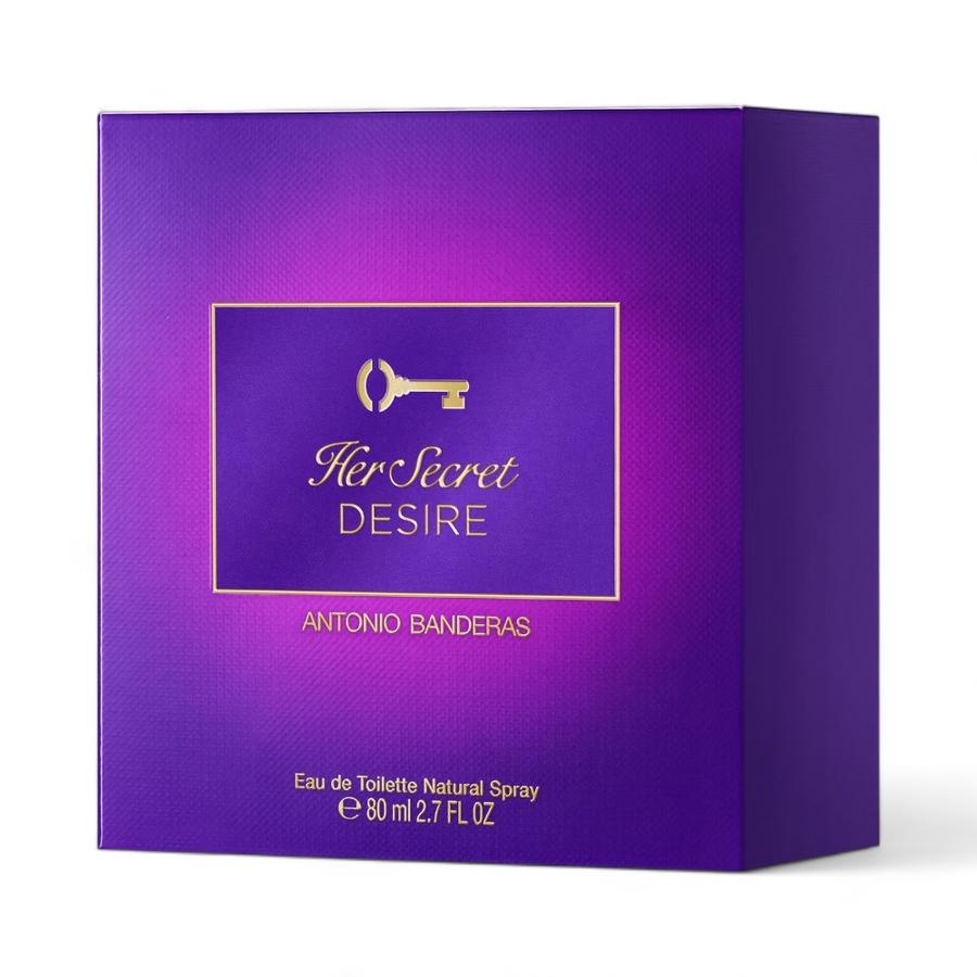 Perfume Mujer Antonio Banderas Her Secret Desire 80 Ml