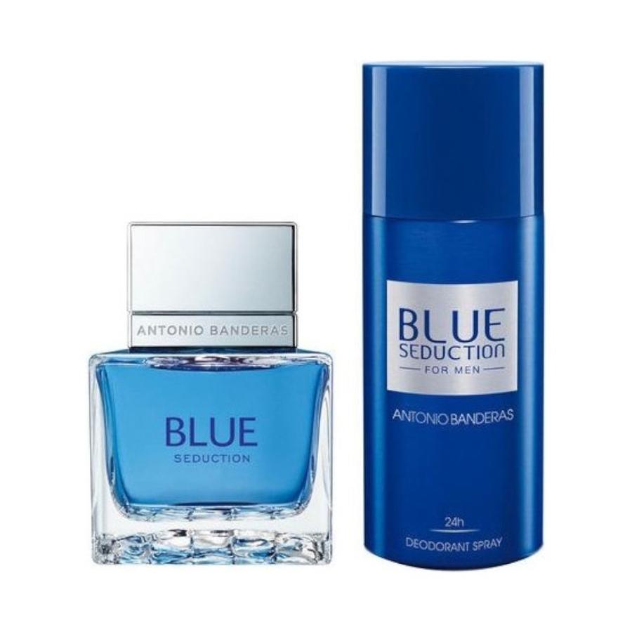 Perfume Hombre Antonio Banderas Blue Seduction Edt 100Ml + Deo 150 Ml