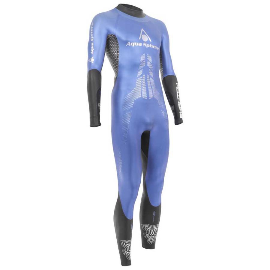 Traje Natación Neopreno Phantom Hombre Azul