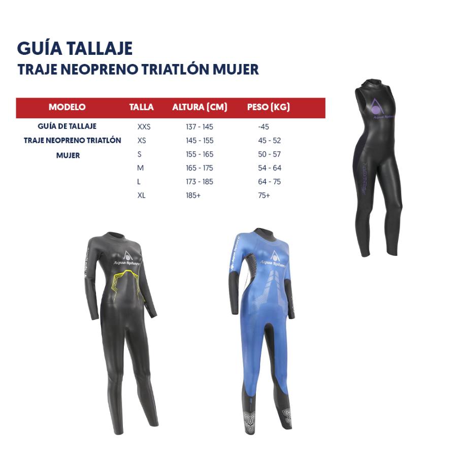 Traje Natación Neopreno Pursuit Sl Mujer