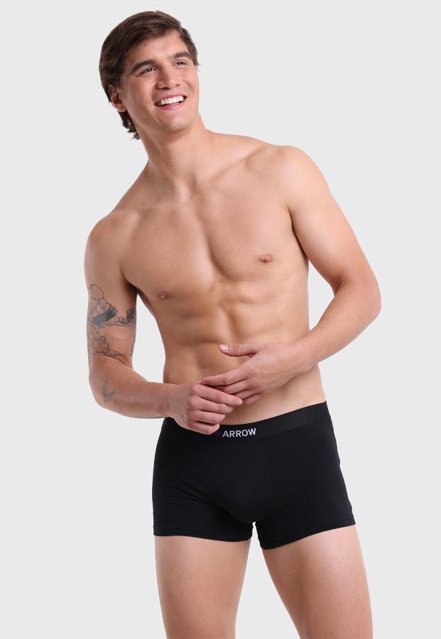 Boxer Desing Arrow Hombre Negro