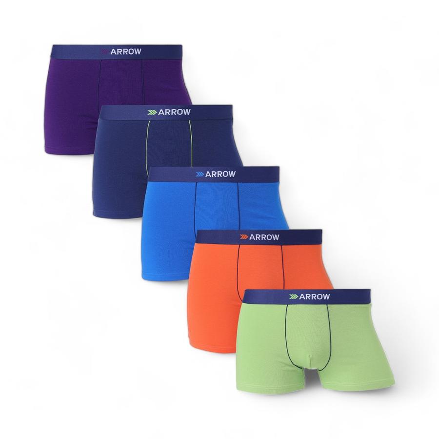 Boxer 5 Unidades Liso Hombre Arrow BO52370SU Multicolor