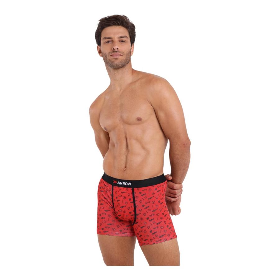 Pack 4 Boxer Arrow Design Multicolor