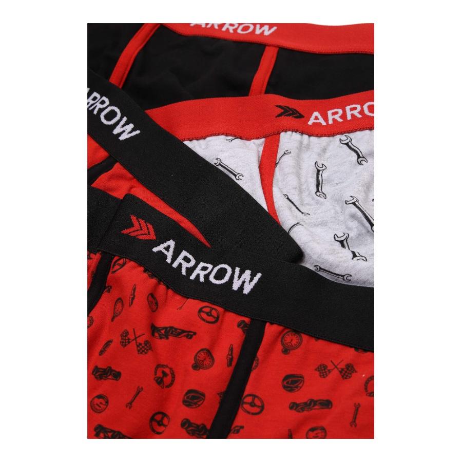 Pack 4 Boxer Arrow Design Multicolor