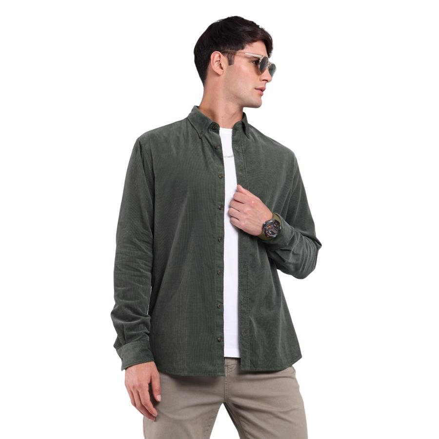 Camisa cotele hombre clearance