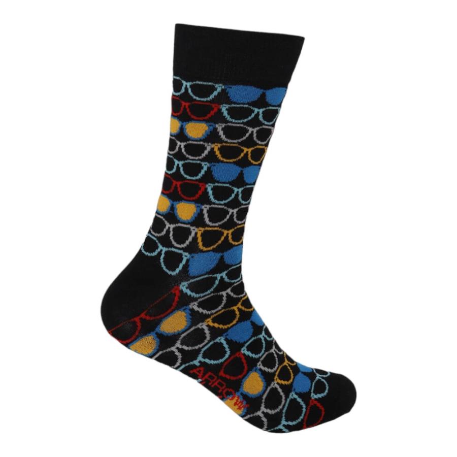 Calcetines Hombre Pack 4 Arrow Design Multicolor Rojo
